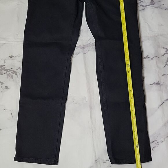 Everlane Women's Black High Rise Straight Jeans - Picture 6 of 9